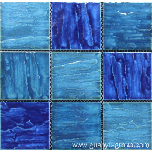 Bumpy Swimming Pool Porcelain Mosaic